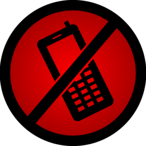 Prohibición teléfono